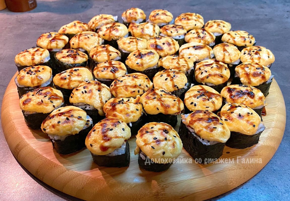 Как приготовить вкусные домашние роллы с огоньком