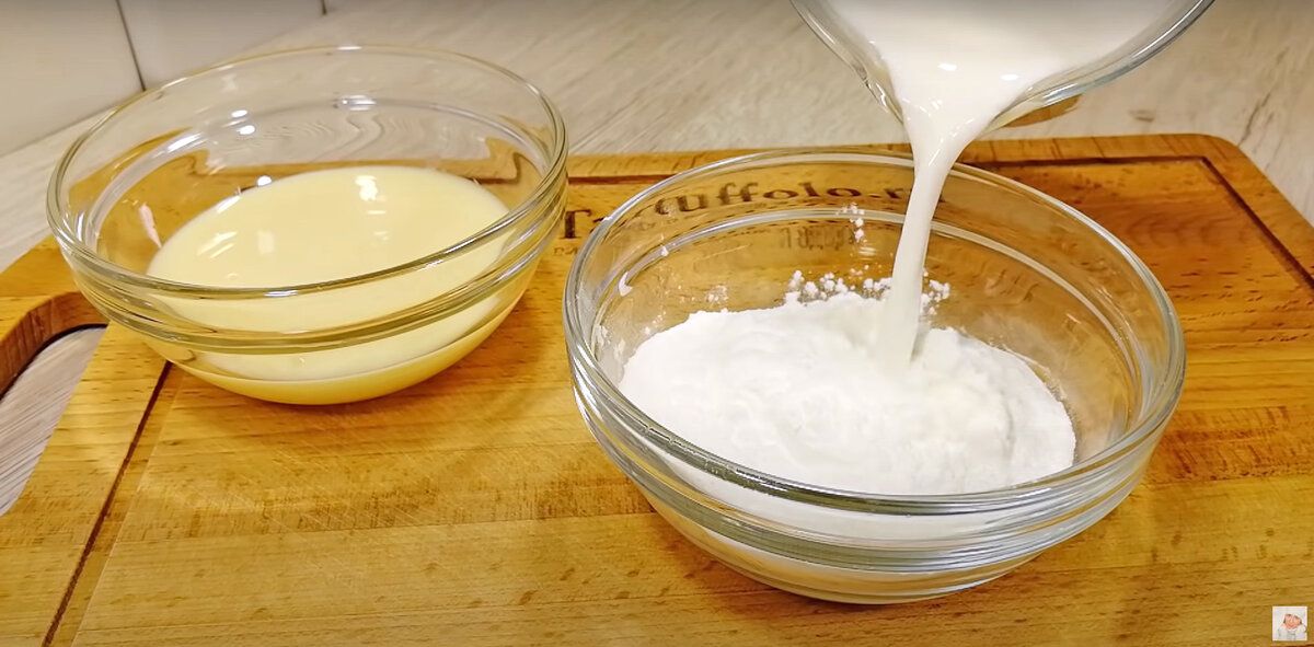 Простой и вкусный десерт без выпечки: классика "Два молока"