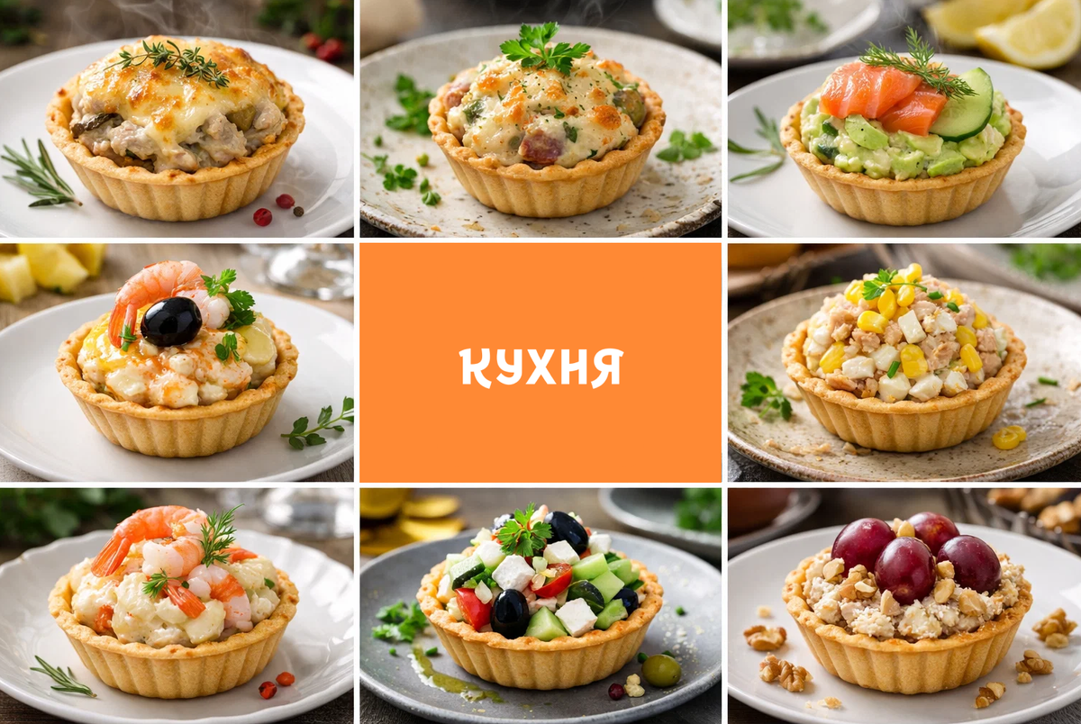 Необычные тарталетки для вашего праздника: 8 идей, которые удивят гостей