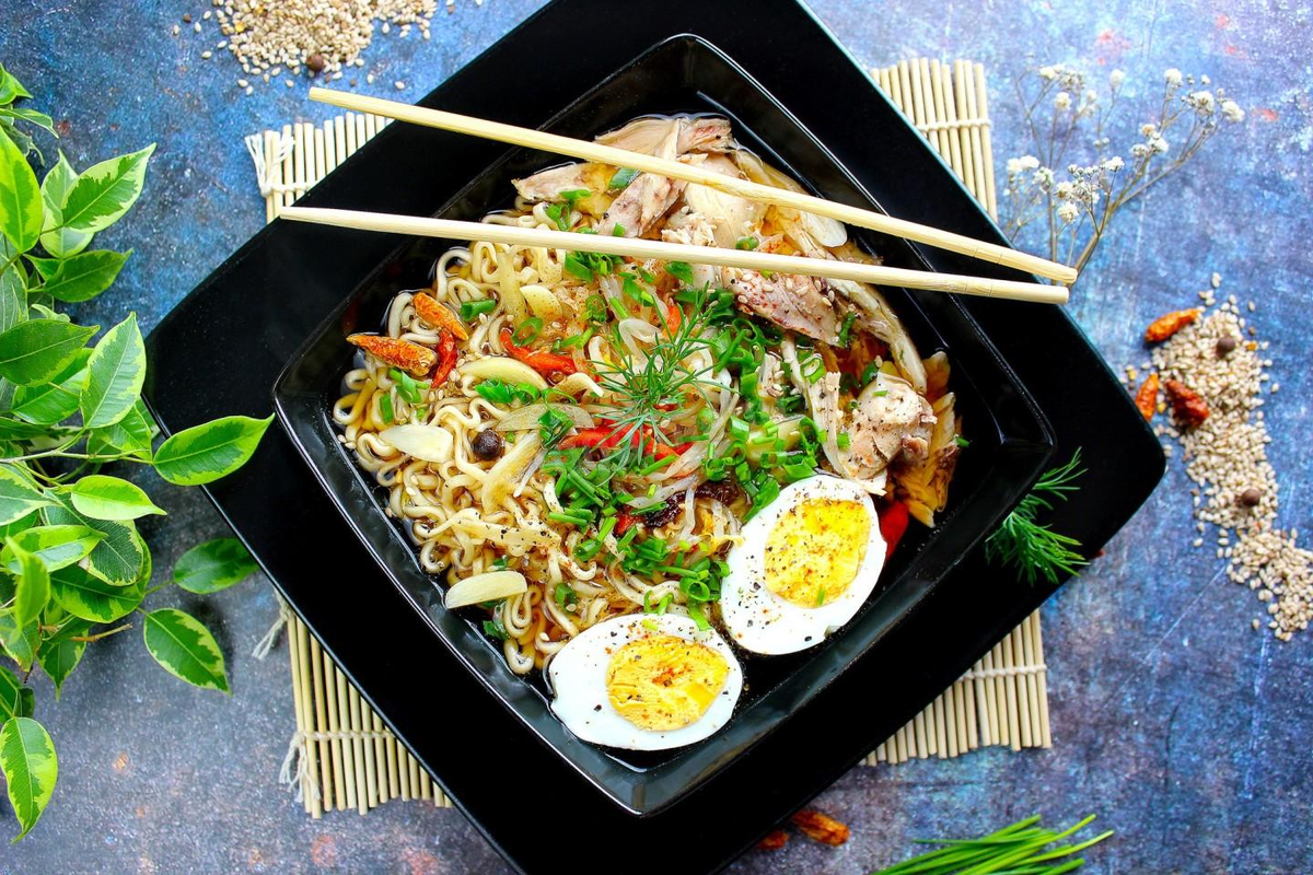 Как приготовить домашний рамен с курицей: шаг за шагом к японскому вкусу