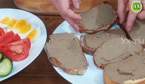 Удивительный печеночный паштет с яблоком