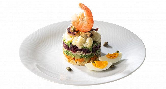 Итальянский салат каппон-магро