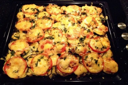 Приготовление овощной запеканки по абхазски