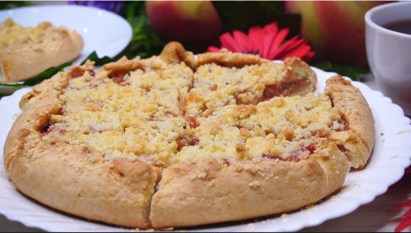 Необычная яблочная галета: простой пирог, который удивляет