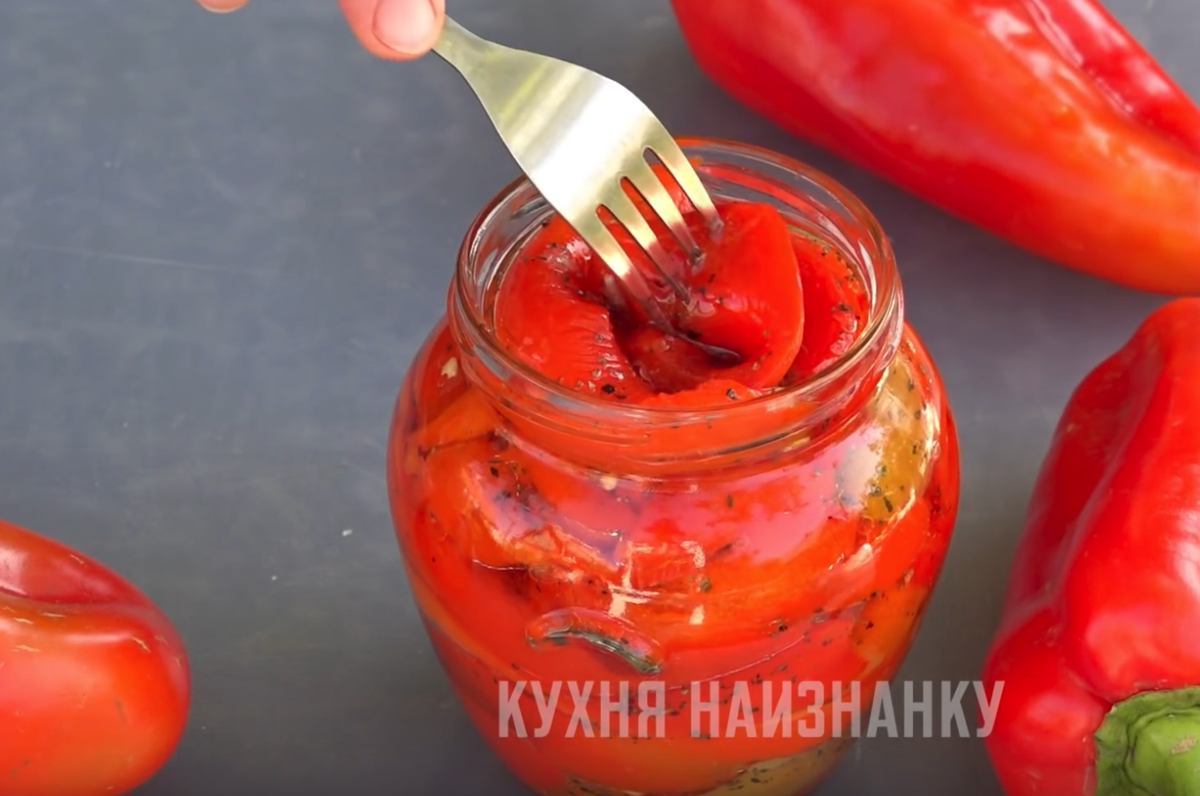 Нежная закуска из запечённого перца: просто, быстро и вкусно