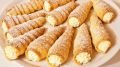 Ностальгия во вкусе: Хрустящие трубочки с воздушным кремом из слоёного теста
