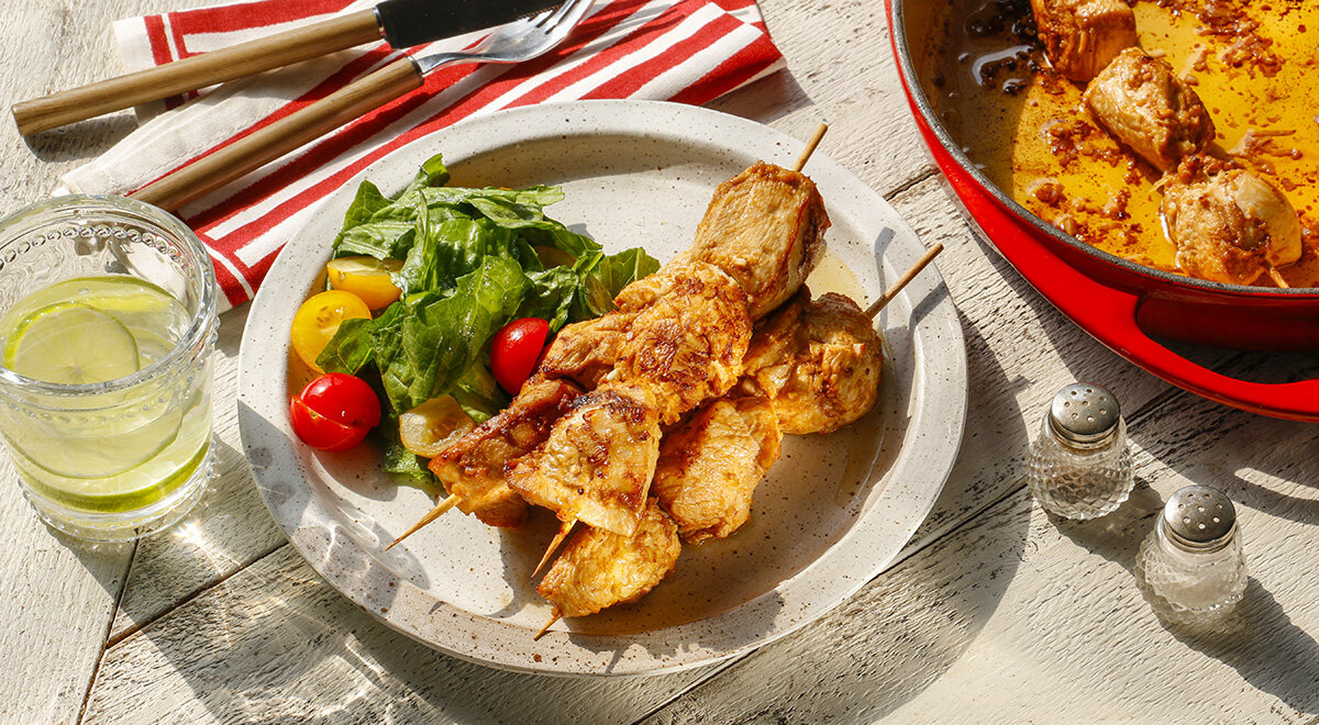 Нежные куриные шашлычки на сковороде: простой и вкусный рецепт