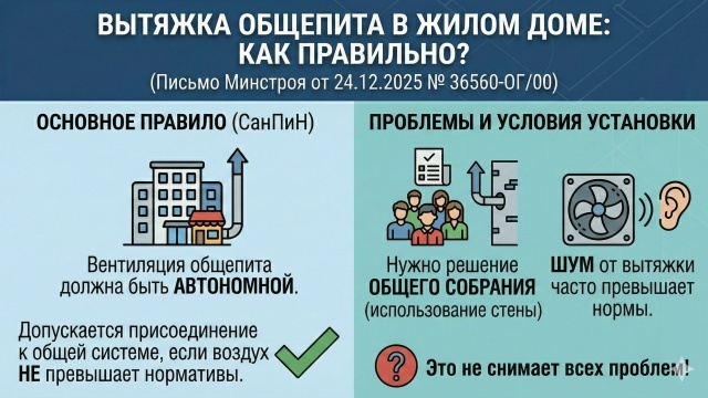 Как общепит в многоквартирных домах создает проблемы с вентиляцией?
