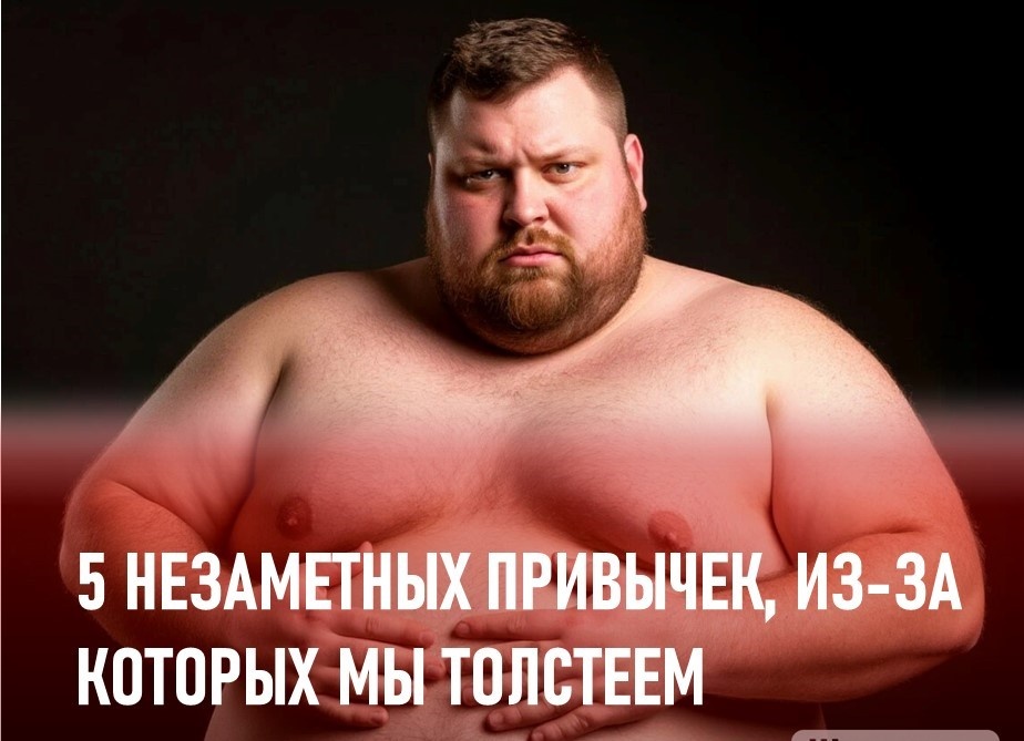 Скрытые привычки, которые могут привести к набору веса