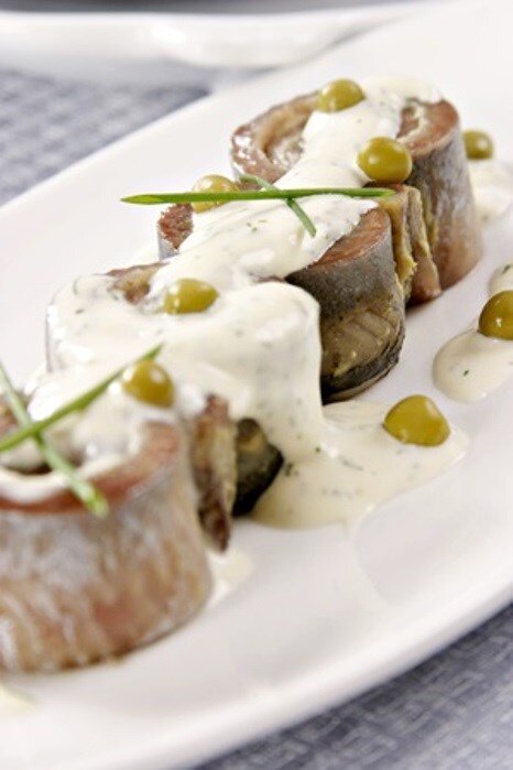 Нежная сельдь по-балатонски