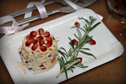 Салат с копченой курицей и свежими овощами: неожиданный акцент на вашем столе