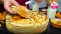 Лепешки на кефире: как приготовить нежный хингалш с тыквенной начинкой
