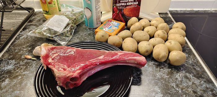 Секреты мужской кухни: Говяжий стейк с картофелем по-деревенски